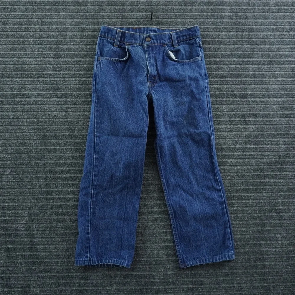Levi's 919-0216 Jeans Boys 30x26 Blue Vintage Orange Tab Straight Leg Denim